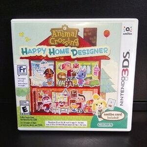 Animal Crossing Happy Home Designer for Nintendo 3DS, Complete & Like New!